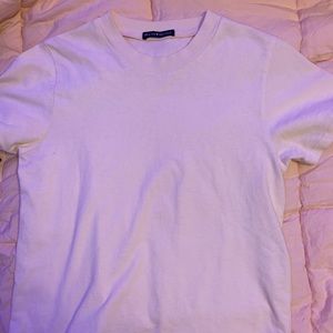 brandy light pink tee